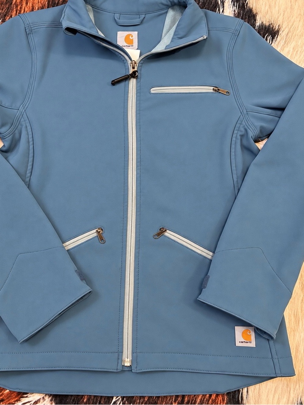 Carhartt Blue Women’s Softshell Jacket - Light Blue